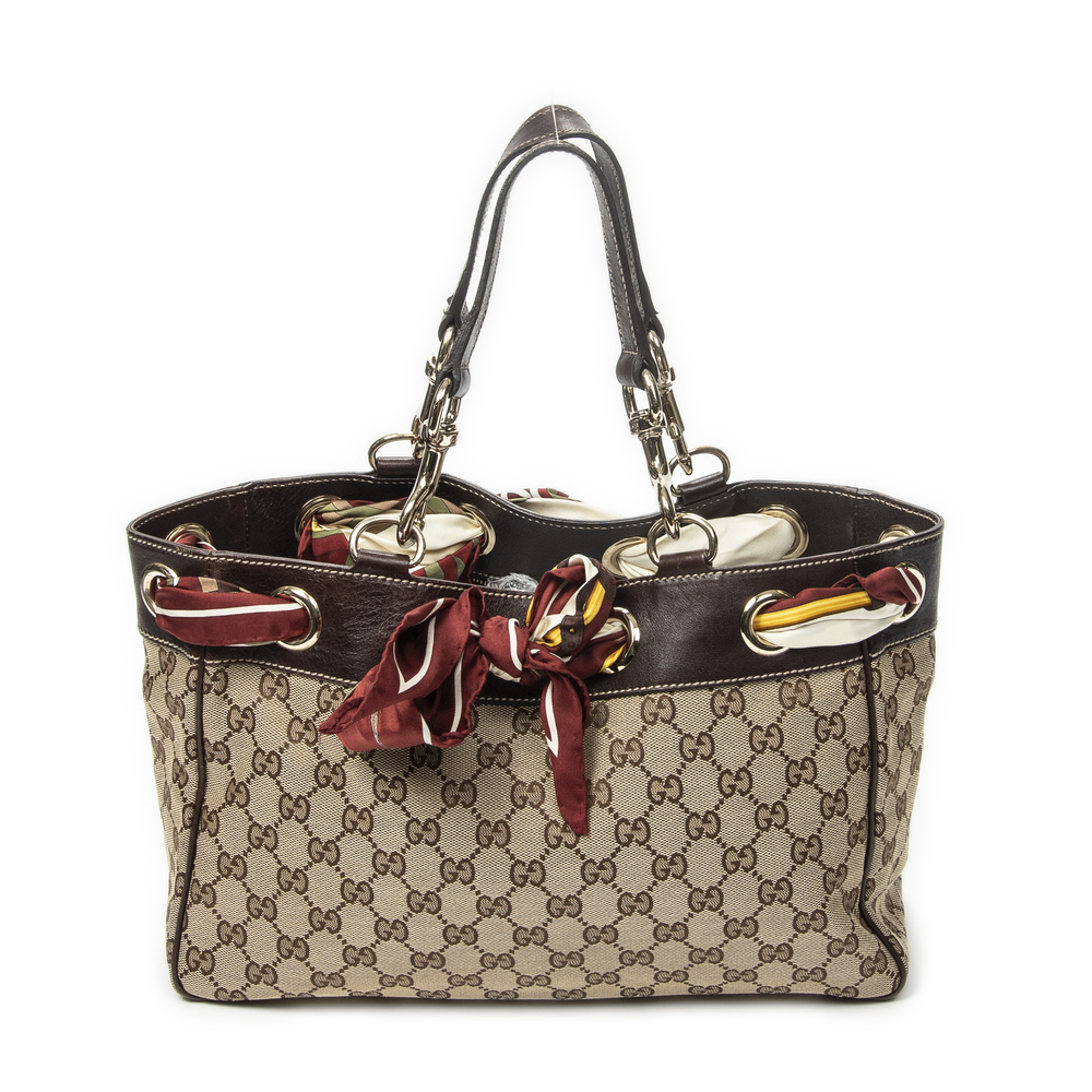 Gucci Medium Positano Scarf Tote